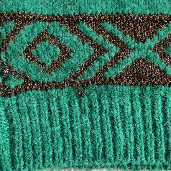 Scotch and Soda Metallic Fair Isle Sweater - Picture 7 of 9